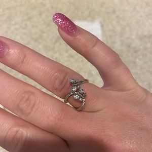 Pandora butterfly ring